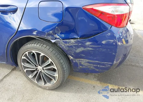 2015 Toyota Corolla S Plus from USA, damaged, VIN 2T1BURHE3FC405608